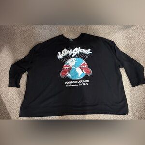 Rolling Stones Voodoo Lounge Tour Sweatshirt 4x